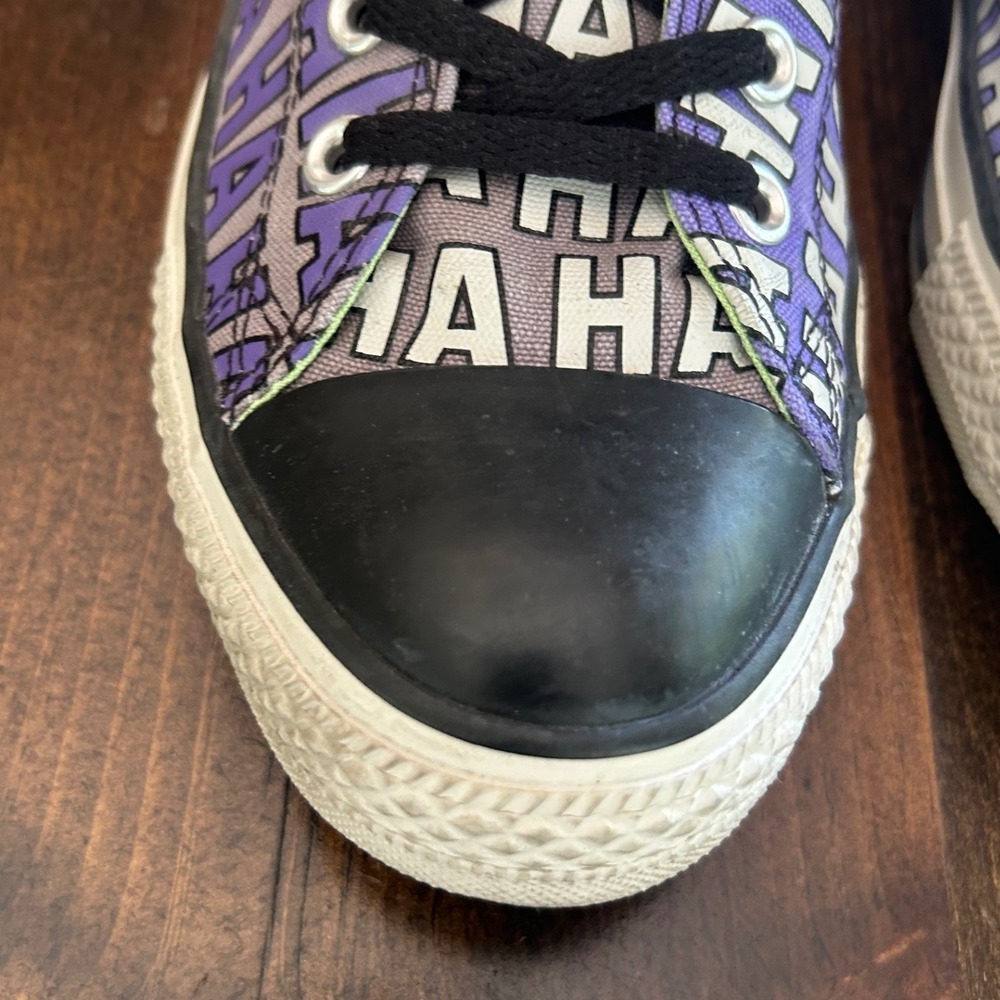 Converse Chuck Taylor All Star Joker High Top Mens 11 Purple DC Comics Gotham - Picture 5 of 8